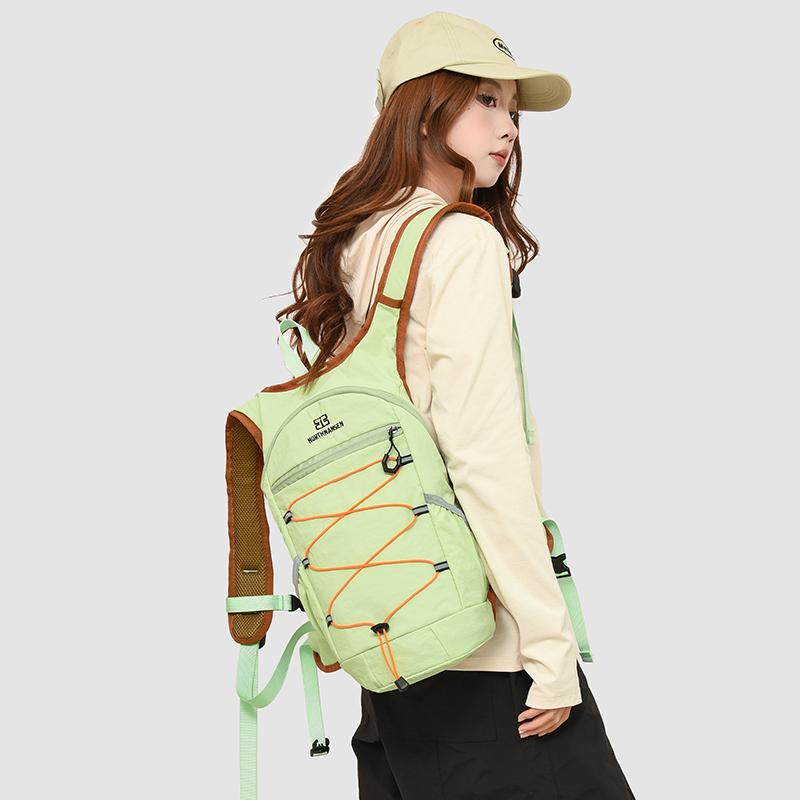 Sports Contrast Backpack Riding Outdoor Short-distance Travel Backpack