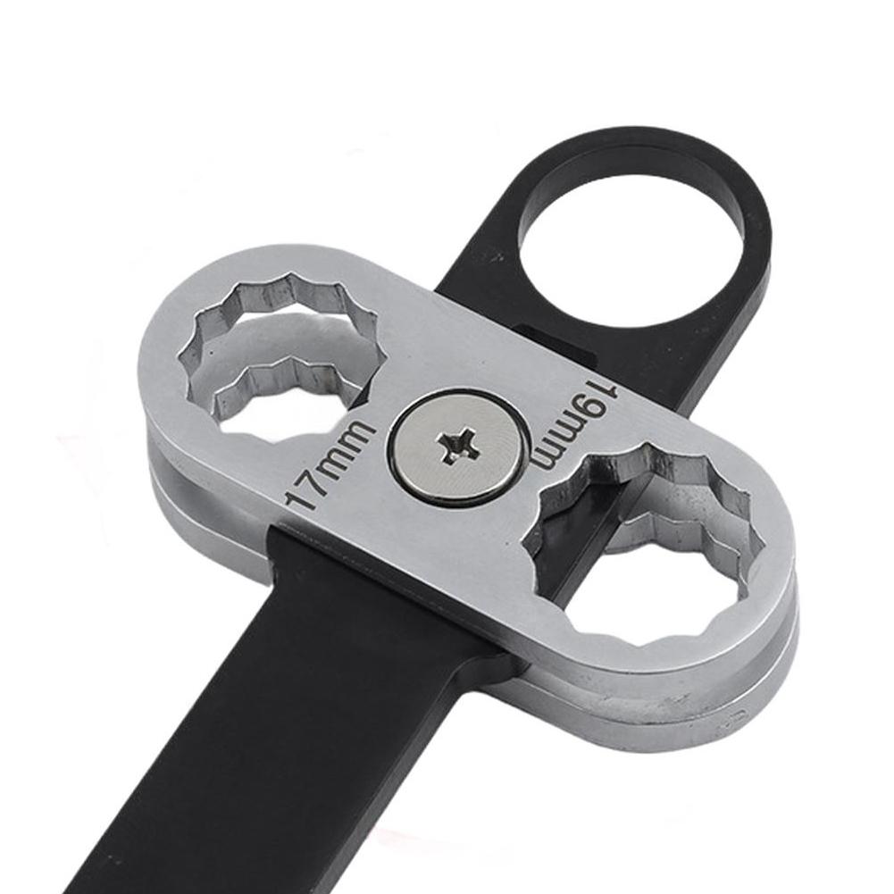 1pc 8-in-1 Wrench Open-end / Ring Wrench 360-Degree Rotatable Adjustable Wrench Tool Hand Tool Parts