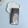 M- famous actress-Margot -Robbie Soft Silicone Case for Samsung S25, S24, S21, S22, S23, S30, Ultra, S20, Plus, FE, Lite-Black