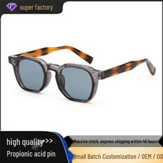 Custom Polygon Women's & Men's High-End Sunglasses with UV Protection