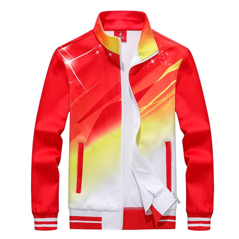 Spring & Autumn Unisex Sports Suit: Print School Uniform, Plus Size, Casual Parent-Child or Couple Style Activewear