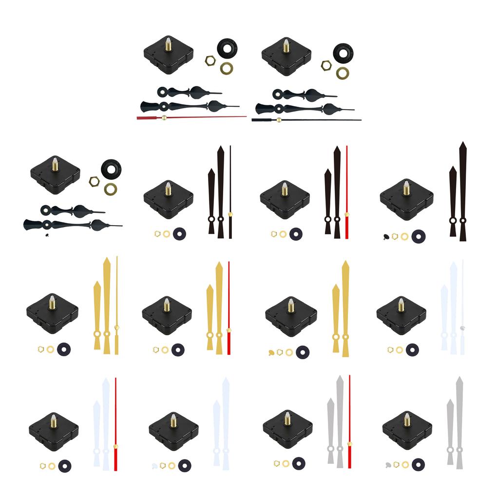 DIY Wanduhr Uhrwerk Reparaturset Quarzwerk Leise & Präzise Für Heimdekoration Und Bastelprojekte DIY Wanduhr