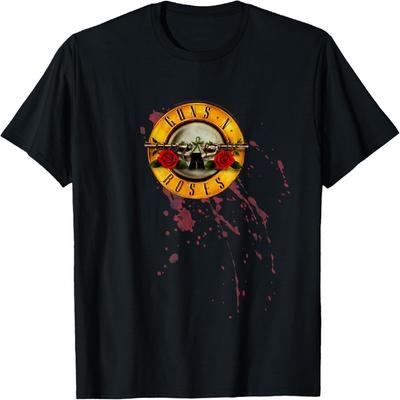 Unisex T-shirt Guns N' Roses Official Splatter Bullet T-Shirt