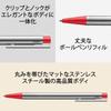 LAMY Logo Matte Red Ballpoint Pen Elegant and Durable Stainless Steel Ballpoint Pen Line Width M Includes Large Capacity Refill Red LAMY M 16 - - -