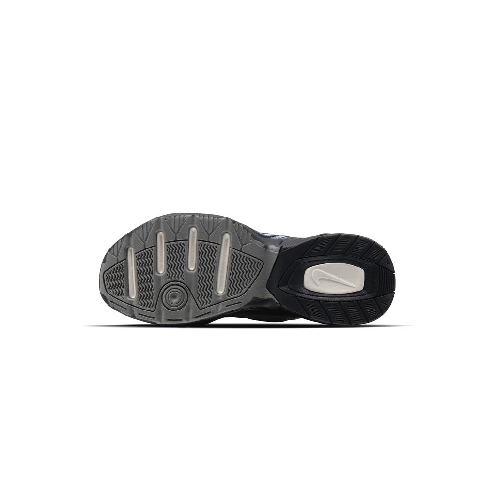 Nike M2K Resistentes al Deslizamiento Resistentes a la Abrasión Zapatillas de Caña Baja Gruesas para Mujer Beige Blanco Negro AO3108-001(Equipo81-)