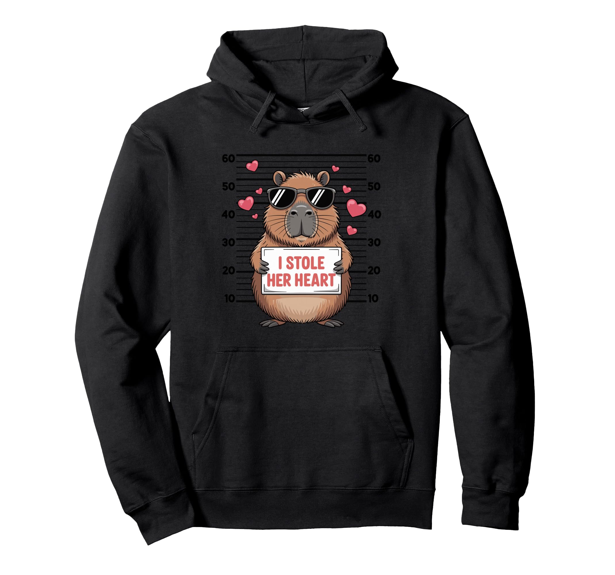 

Capybara Sunglasses Love Quote Valentine s Day Funny Hoodie