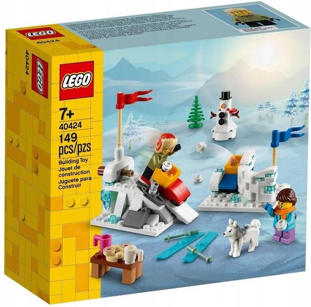 

LEGO 40424 Зимняя битва снежками
