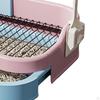 Dog Toilet Potty Tray Raised Enclosure Lightweight Puppy Pee Holder Training Pad