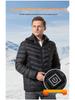 Smart Heated Winter Jacket - Hooded, Cotton, Electric Full-Body Warmth