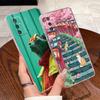 Casing For Samsung Galaxy A82 / Quantum 2 Clear Silicone Soft TPU Back Cover For Samsung Quantum2 Cute Rabbit Cat Phone Case