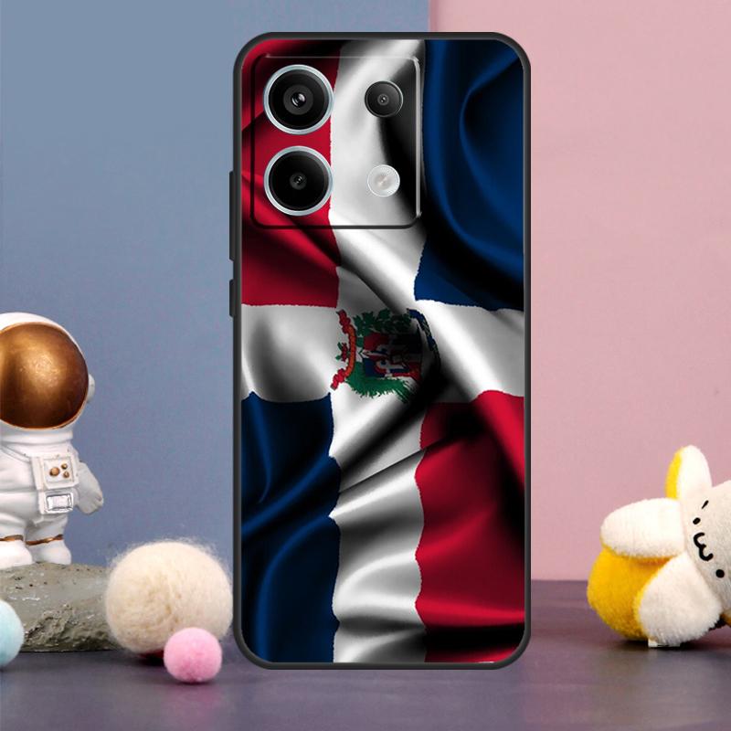 Dominican Republic Flag Case For Xiaomi Redmi Note 13 Pro 12 11 9 10 9S 10S 11S 12S Redmi 12 13 10C 12C 13C Cover