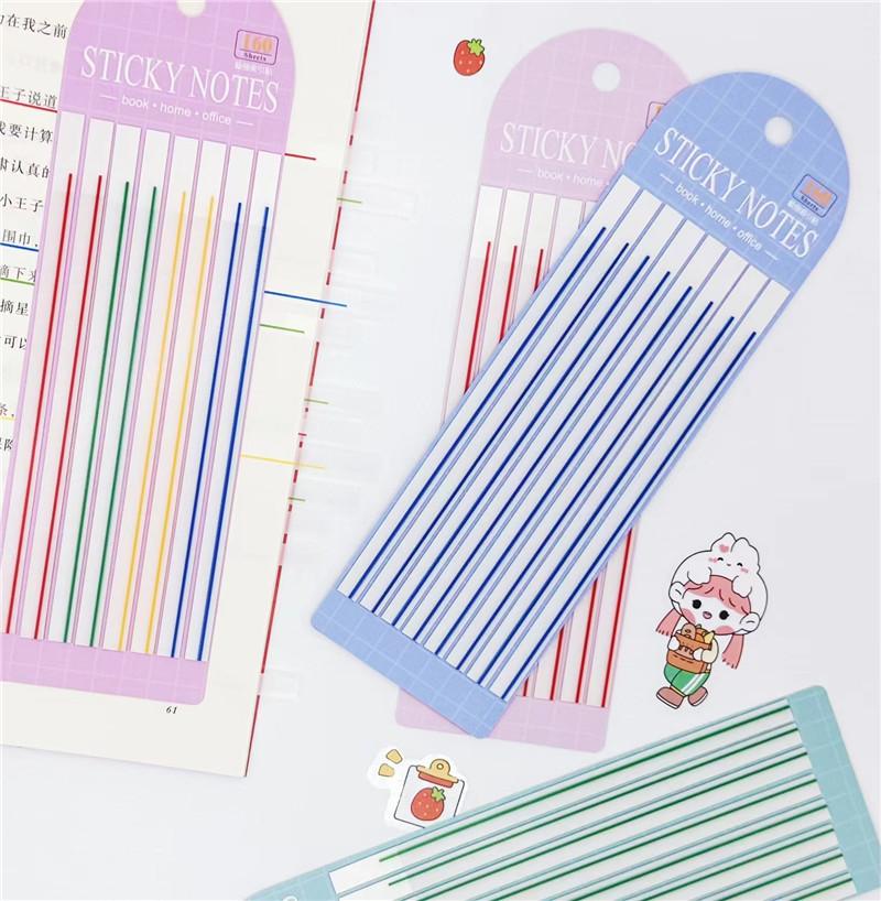 160 Sheets Transparent Sticky Notes Pads Clear Notepad Waterproof Memo Pad for Journal School Office Stationery