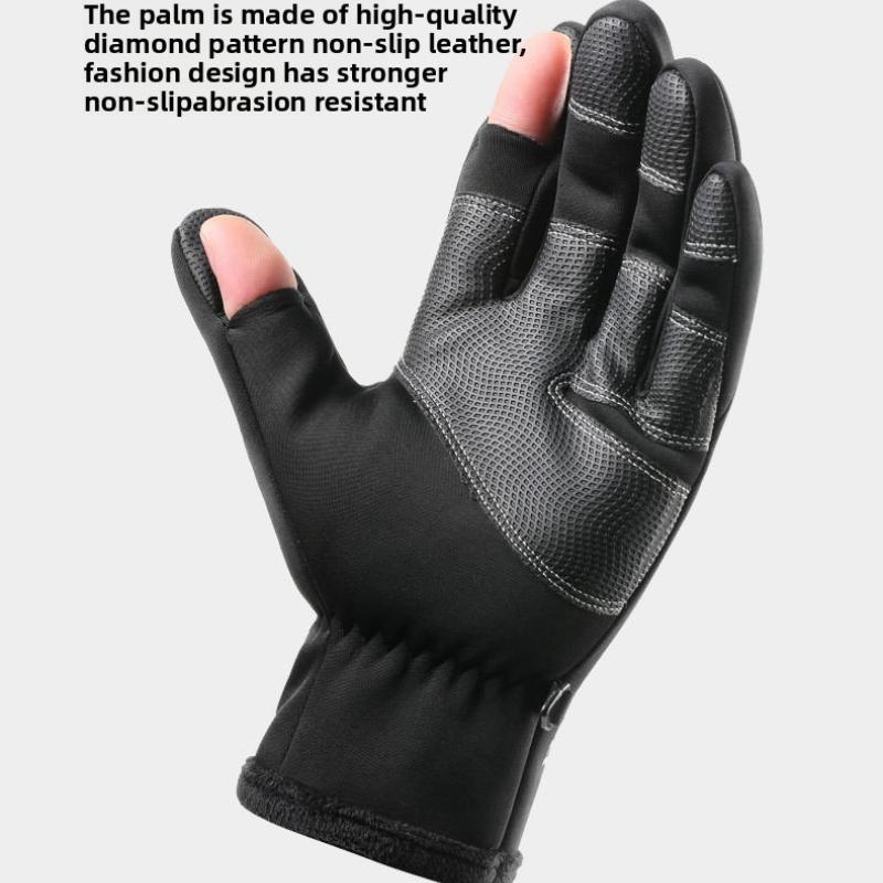 Cycling Winter Warm Gloves Touch Screens Windproof Waterproof Gloves Non-Slip Outdoor Snowboard Motorcycle Bike Warm Gloves