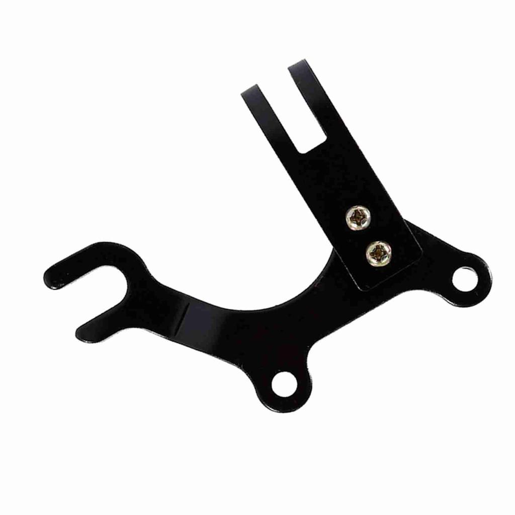 Adjustable Disc Bicycle Brake Adapter Bracket With Bicycle Seatposts Clamp Frame Adaptor Mount
