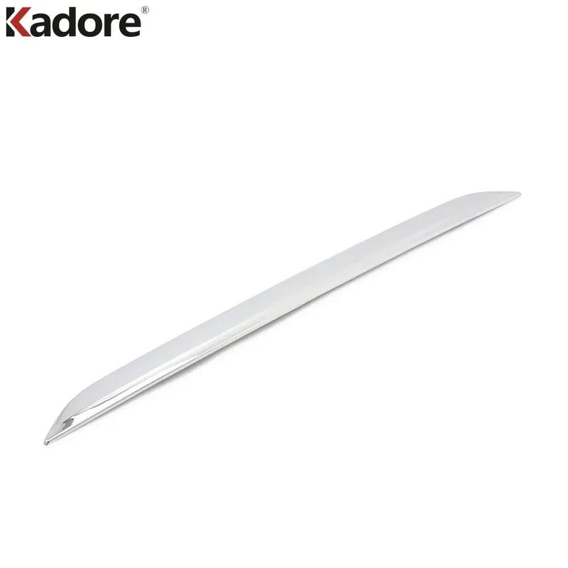 For Toyota Estima Previa Tarago 2016 Chrome Rear Trunk Lid Cover Trim Tailgate Molding Garnish Strip Car Exterior Accessories