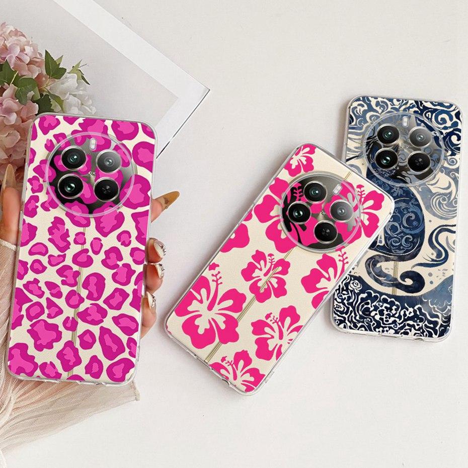 Clear TPU Case For Realme 12+ 12X 12 5G Newest Style Phone Cases For Realme12 5G 12X 12Plus Soft Silicone Covers Bumpers