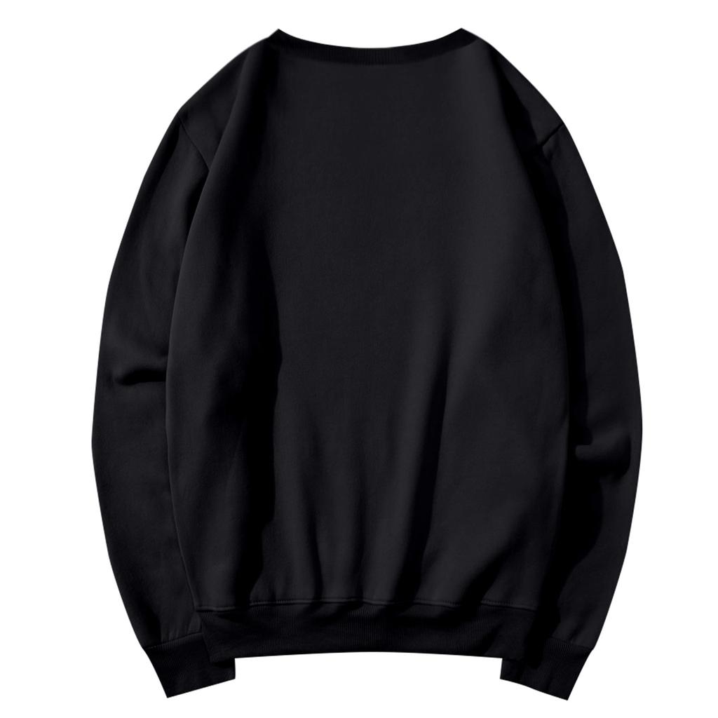 Women's Loose Sports Round Neck Sweatshirt Long Sleeve Casual Top Pullover Sweatshirt