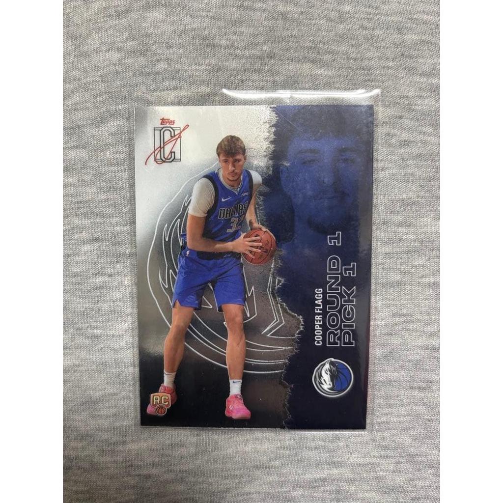 Used Cooper Flagg Topps NBA Card