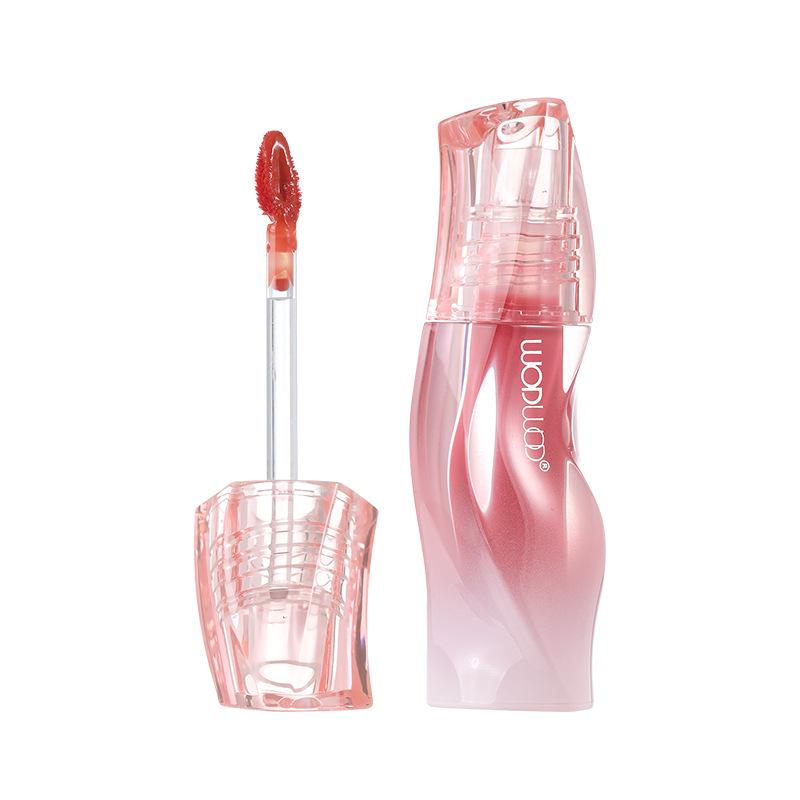 WODWOD Silky Smooth Long-Lasting Lip Glaze: Natural Nude, Light, Non-Transfer, Whitening Gloss.