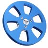 14 5in Empty Tape Reel Sound Recording 6 Hole Aluminum Alloy for ReVox Opening Machine Parts Blue
