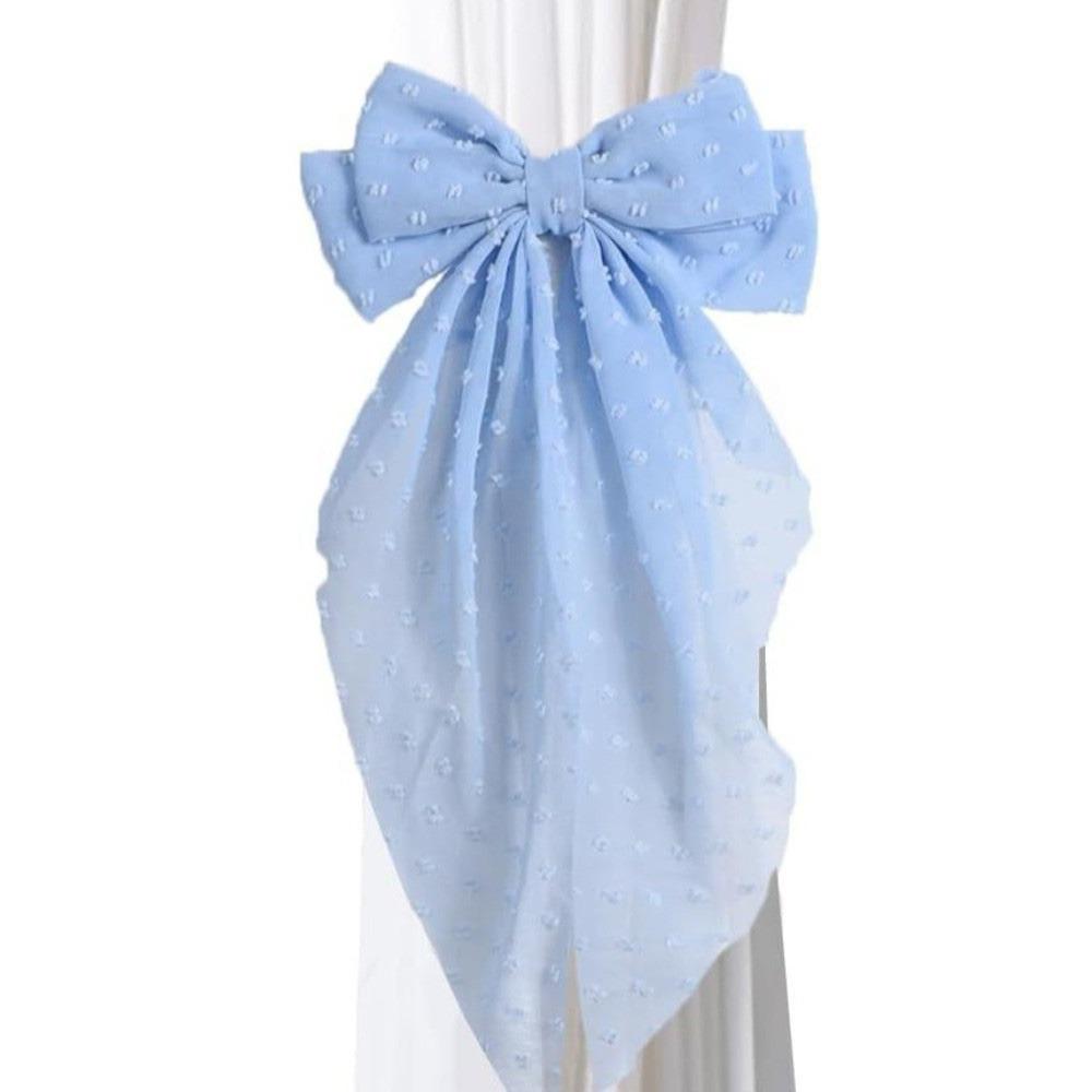

Ribbon Bowknot Curtain Tieback Clasp Curtain Rope Holders Window Curtain Buckles Home Decor синий