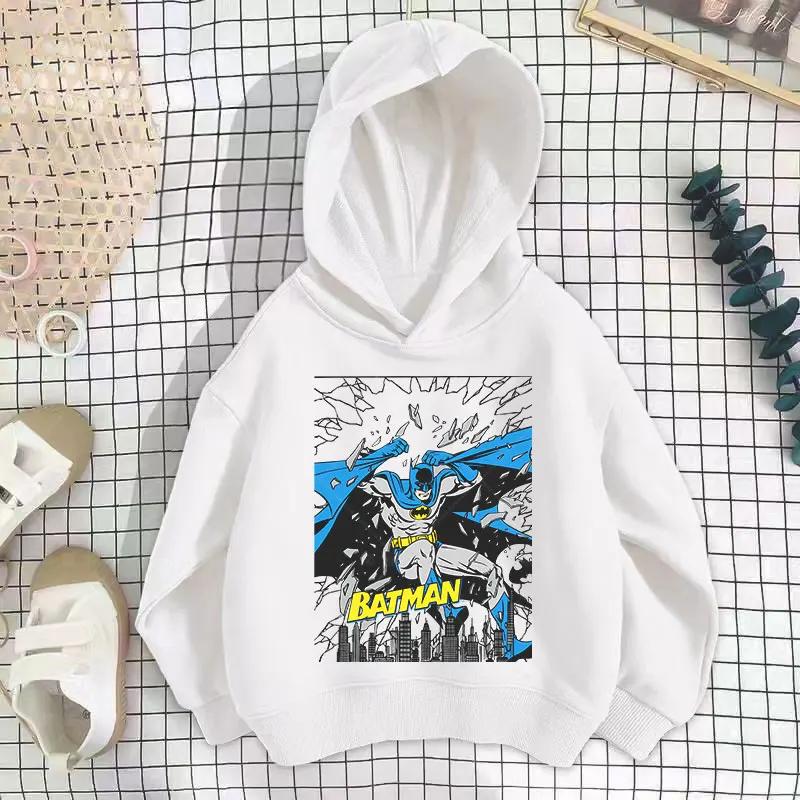 Batman Barnhuva, Tecknat Tryckta Pojk- och Flicktoppar, Bekväm och Mjuk Barnhuva