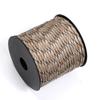 50M 7-adriges Paracord-Seil für den Außenbereich, Polyester, Fallschirmschnur, Camping, Überleben