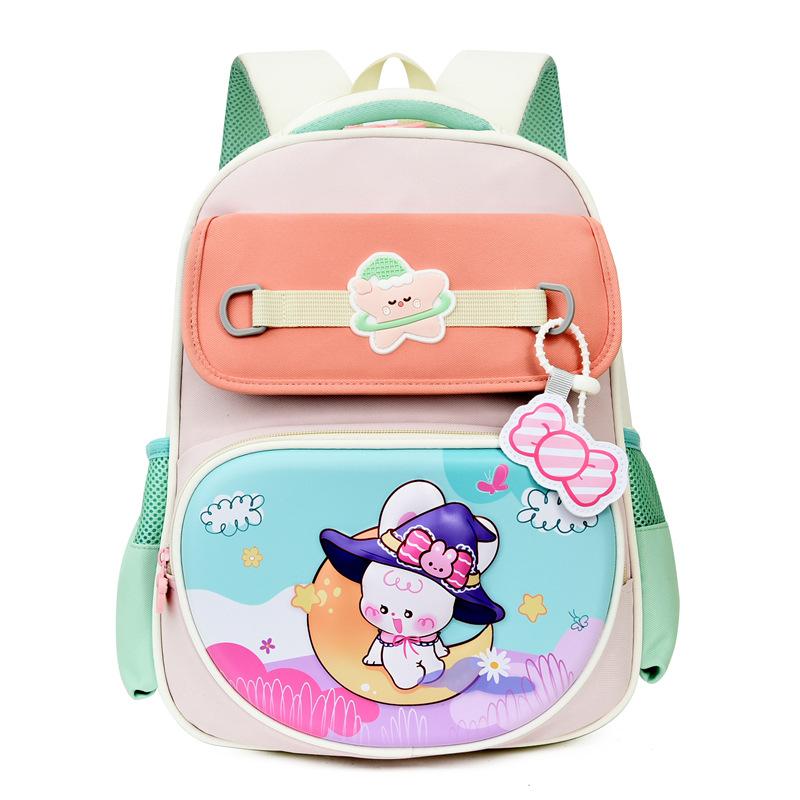 Primary School Boys and Girls Schoolbag Grade 1-3 Cartoon Children Backpack
