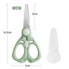 Abay Stainless Steel Baby Food Scissors
