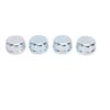 4PCS 1.98 Inch Trailer Axle Dust Caps Steel Trailer Axle Bearing Grease Covers for 2000-3500 Lbs Boat Trailer Camping Vehicle