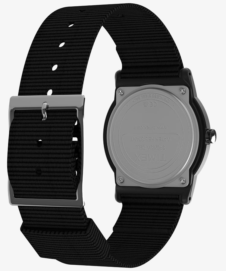 TIMEX שעון Camper Black T18581, לוח, [יבוא רשמי]