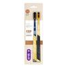 Shuke Charcoal Gold Clean Toothbrush 2-Pack