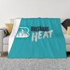 Brisbane Heat Cricket Low Price New Print Novelty Fashion Soft Warm Blanket Brisbane Heat Cricket Bbl Big Bash