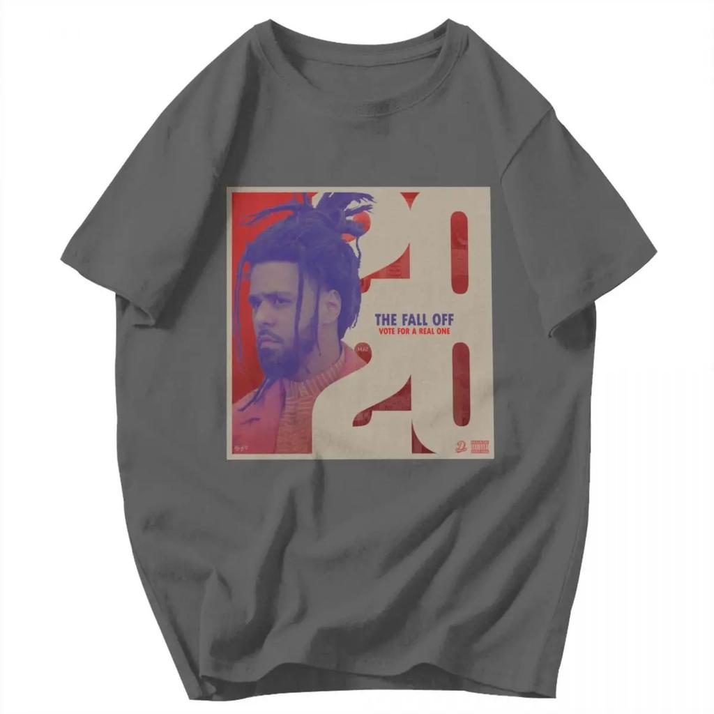 Summer Fashion Unisex Women T Shirt Rapper J Cole THE FALL OFF Album Vintage Summer Y2K Graphic Quality Unisex Clothes T Shirts