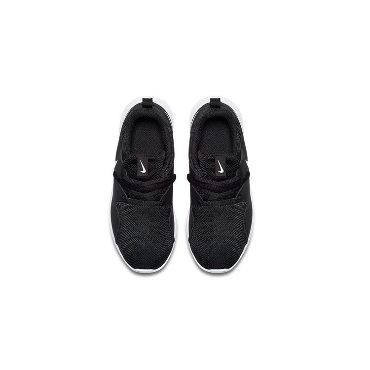 Nike Tessen Mesh Low top Running Shoes Black White Children Aged 3 7 Years Old AH5237-003