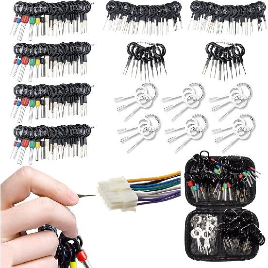 41 PCS Terminal Removal Tool Kit, Depinning Tool Pin Removal Tool, Pin Extractor Removal Tool Kit, Electrical Tools Wire Connector Pin Release