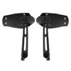 Modern Motorcycle Accessory Mirror Shatter Resistant Glass ABS Housing Easy Angle Adjustment Suitable for Scooters Bikes