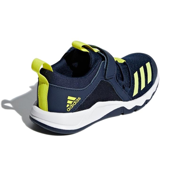Adidas Rapidaflex El K Mesh Breathable Low top Kids' Running Shoes Blue Yellow Kids' D96632