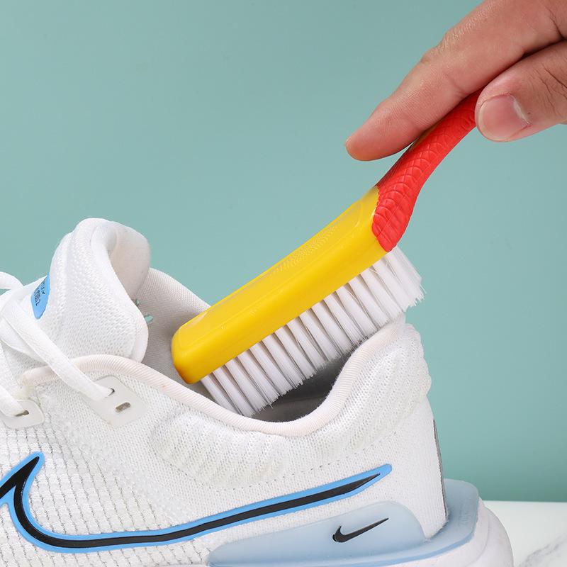 Multifunctional Nano Shoe Brush with Soft Bristles - Non-Damaging for Cleaning Shoes, Laundry, Clothes, and Household Items.
