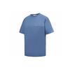 Stone Island Fw22 Solid Color Logo Patch Crew Neck Casual Short Sleeve T-Shirt Men Tops Mist-Blue 771520244-V0024