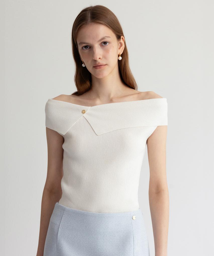 TOWAV Vlo Off Shoulder Knit