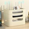 WiFi Router Storage Box TV Set-Top Box Holder Home Office Living Room Cable Organizer Modem Socket Storage Rack
