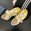 [sheii Su Yinyin]~ Cowhide version color matching retro platform casual sports shoes women's German training shoes Forrest Gump shoes women