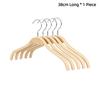 Wood Clothes Hangers Non Slip Sturdy Hooks Premium Quality for Home Boutique Closet Clothes Organization