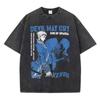 Hot Sale Devil May Cry Game T Shirt Harajuku Gothic Vintage Washed Tshirt Men Women Fashion Casual Cotton Tshirts Streetwear