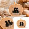 Halloween Cute Acrylic Pumpkin Hanging Ornament Gift for Sisters and