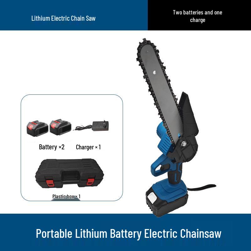 8-inch High-Power Multifunctional Mini Electric Chainsaw for Pruning, Woodworking, and Logging