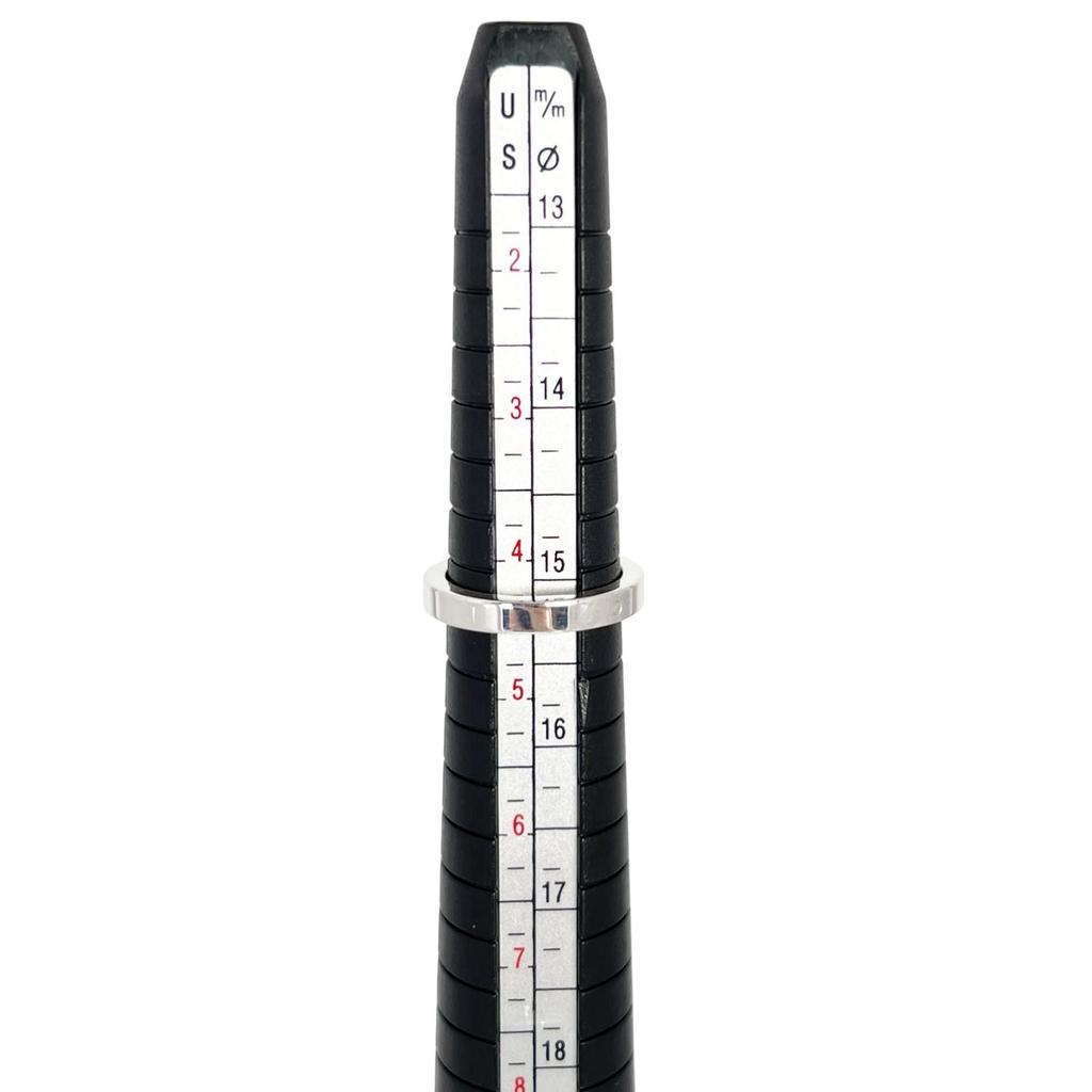 HERMES Ring Ever Chaine D'ancle PM Silver SV925 Women 48 Used