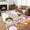 Custom personalization Monchich Area Rug - Perfect For Kitchen, Bathroom,Laundry Room Decor Large Size Available,Gift All Seasons