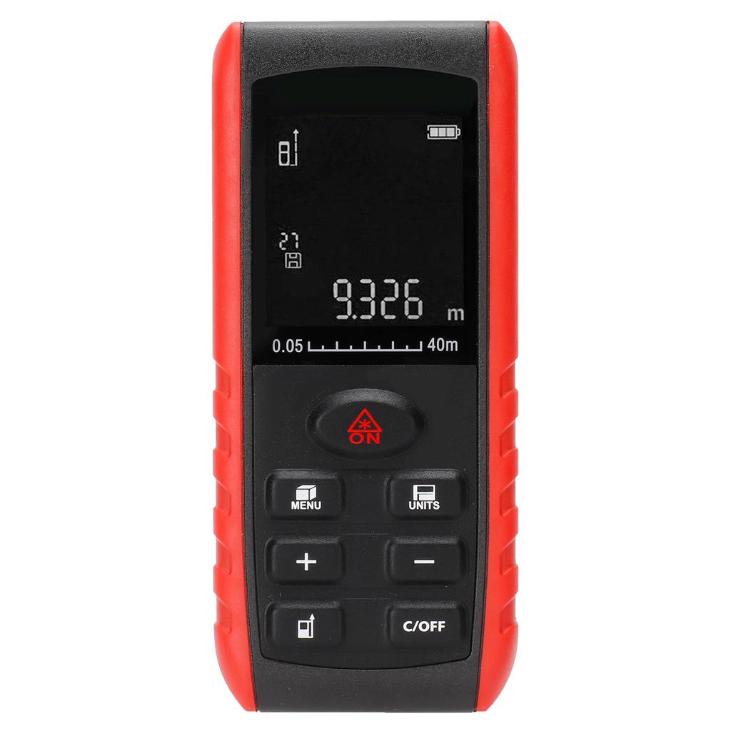 KXL-E40 Laser Range Finder with Display Hand Held Distance Measuring Equipment 0.05-40m
